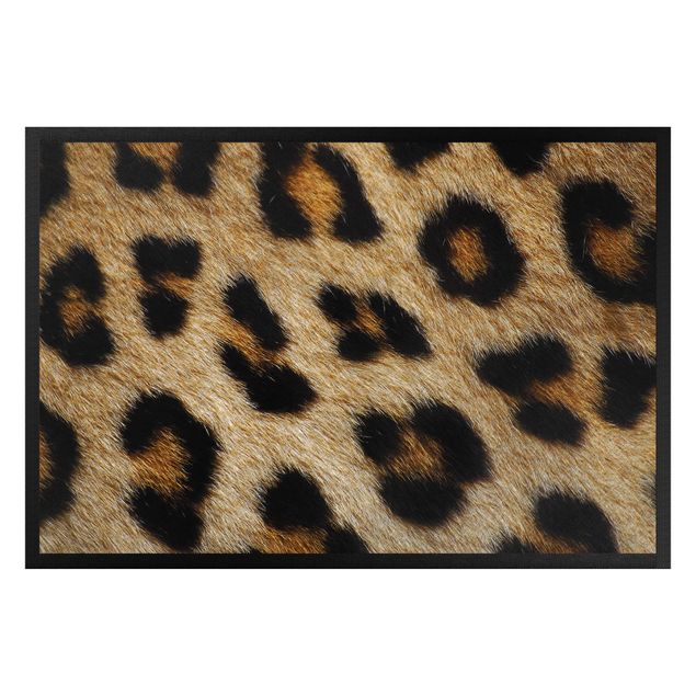 Fußmatte - Helles Leopardenfell