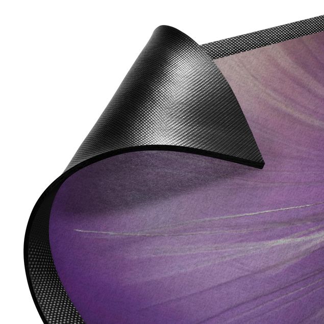 Fußmatten Design Pusteblume in Violett