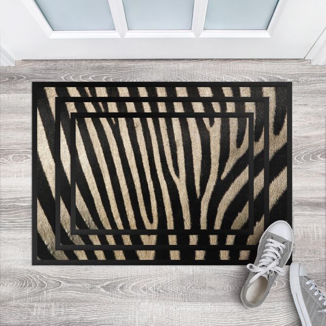 Fußmatte - Zebrafell