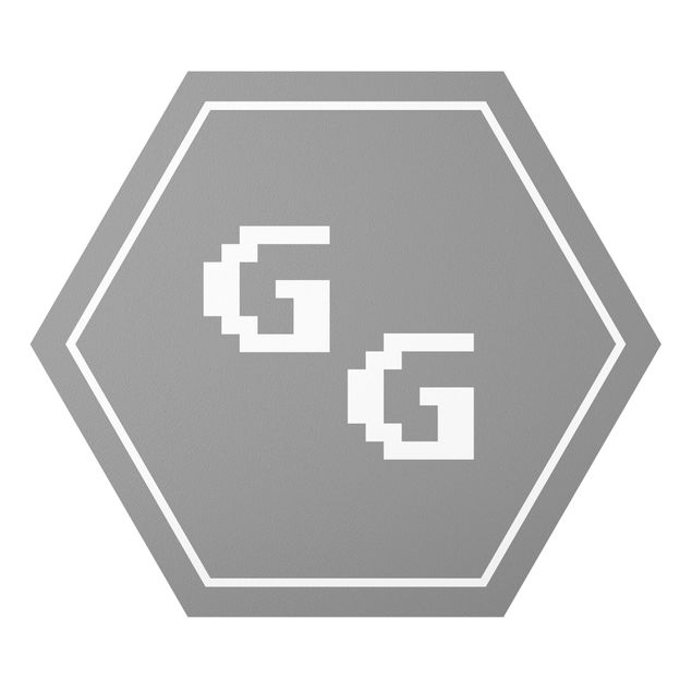 Hexagon-Forexbild - Gaming Kürzel GG