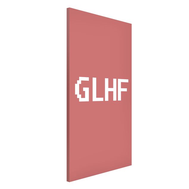 Magnettafel Sprüche Gaming Abbreviation GLHF