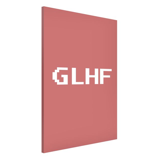 Magnettafel Sprüche Gaming Abbreviation GLHF
