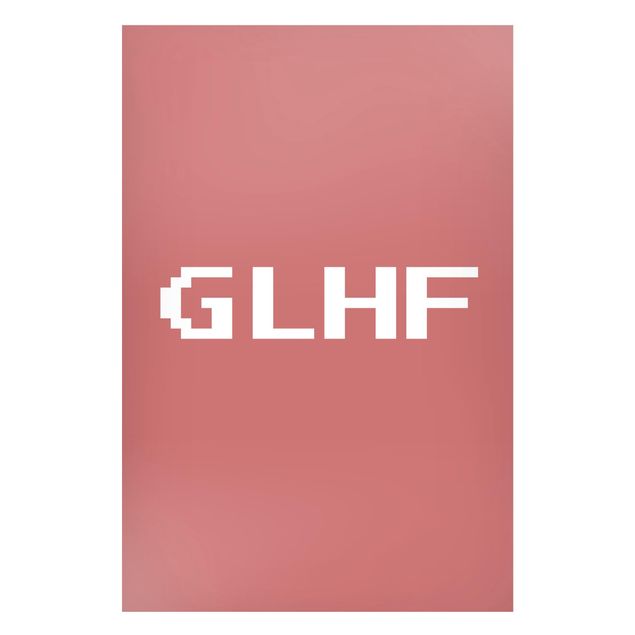 Wandbilder Gaming Abbreviation GLHF