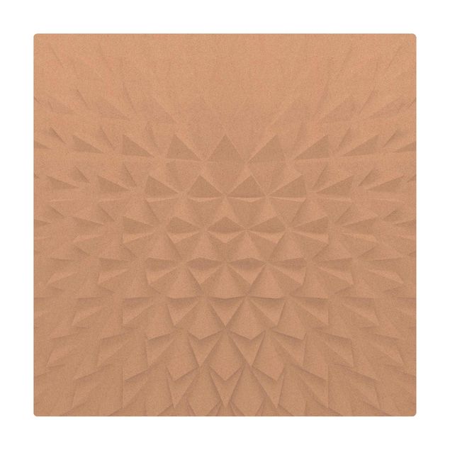 Teppich Esszimmer Geometrisches Muster 3D Effekt