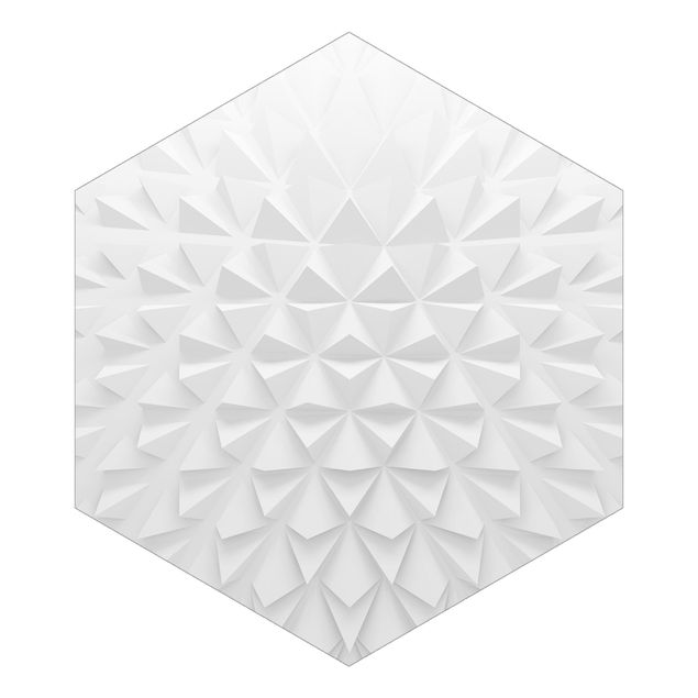 Fototapete Design Geometrisches Muster 3D Effekt