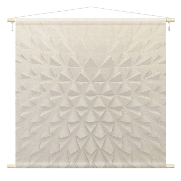 Moderne Wandteppiche Geometrisches Muster 3D Effekt