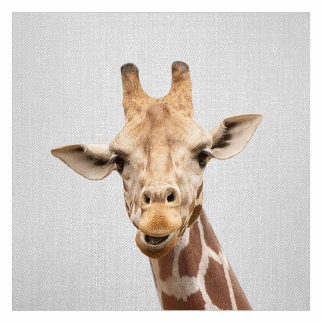 Selbstklebende Fensterbilder Giraffe Gundel