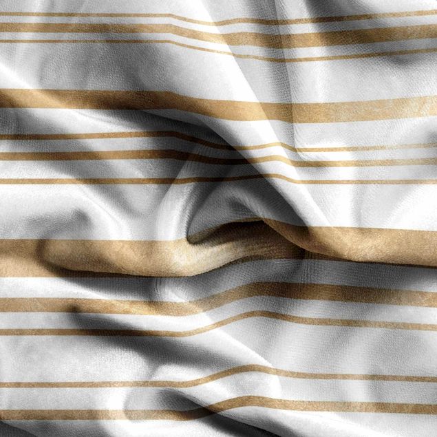 Vorhang Muster Goldene Glitzer Streifen