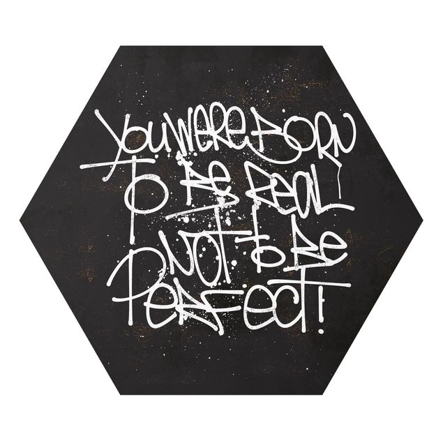 Hexagon-Forexbild - Graffiti Art Be Real
