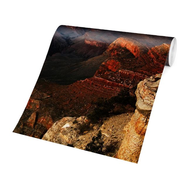 Fototapete - Grand Canyon nach dem Sonnenuntergang