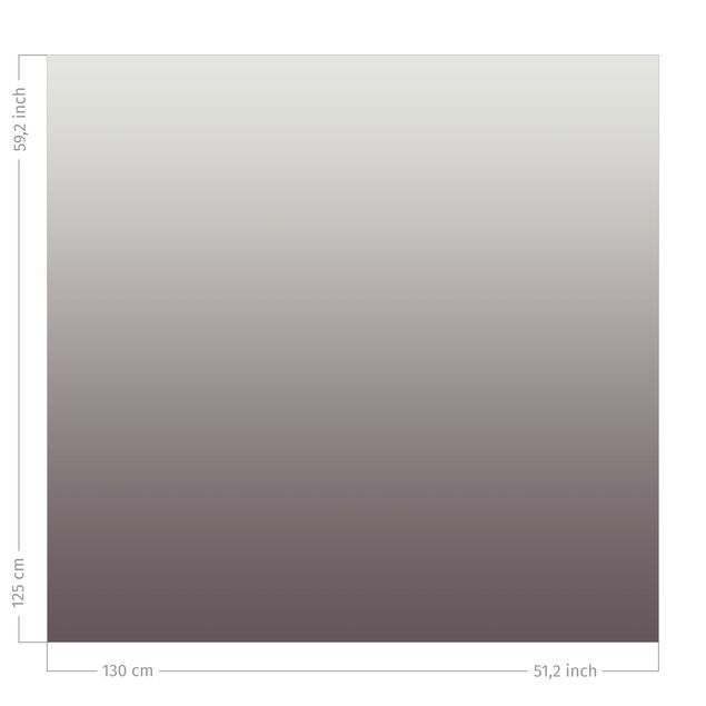 Vorhänge Fenster Grau-Lila Farbverlauf