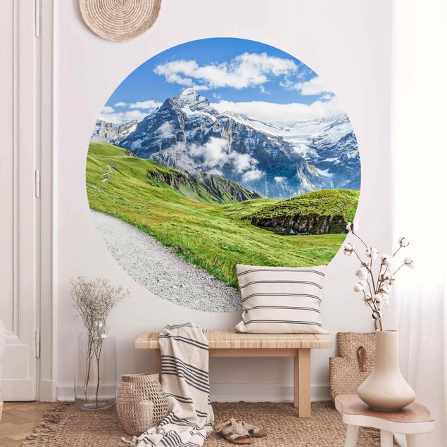 Wolken Tapete Grindelwald Panorama
