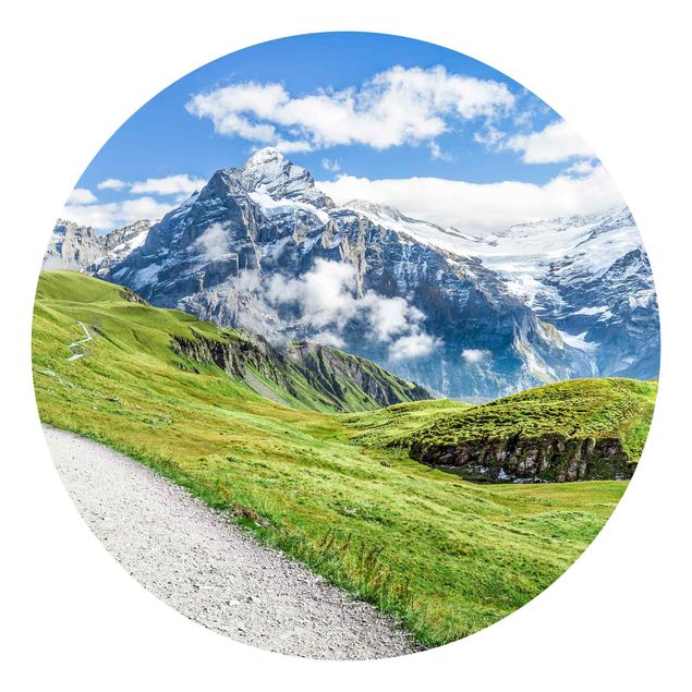 Fototapete Städte Grindelwald Panorama