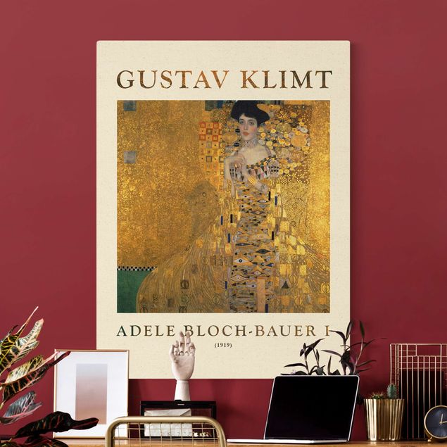 Art Deco Bilder Gustav Klimt - Adele Bloch-Bauer I - Museumsedition