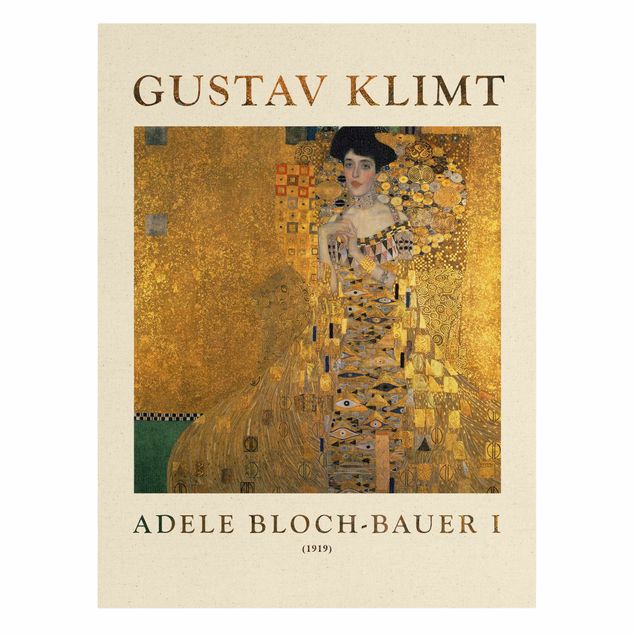 Gustav Klimt Bilder Gustav Klimt - Adele Bloch-Bauer I - Museumsedition