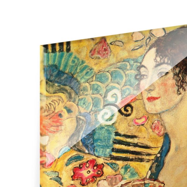 Kunstdrucke Gustav Klimt - Dame mit Fächer