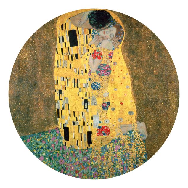 Moderne Tapeten Gustav Klimt - Der Kuß