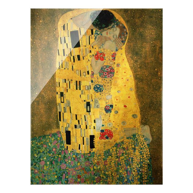Bilder für die Wand Gustav Klimt - Der Kuß