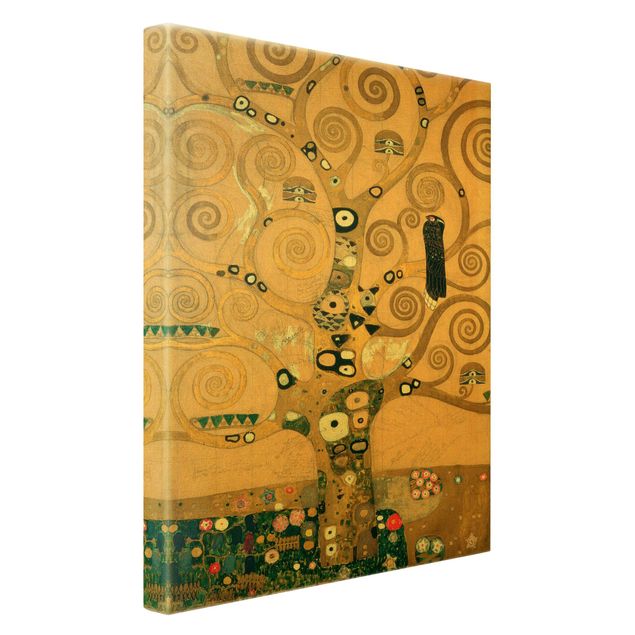 Moderne Leinwandbilder Wohnzimmer Gustav Klimt - Der Lebensbaum