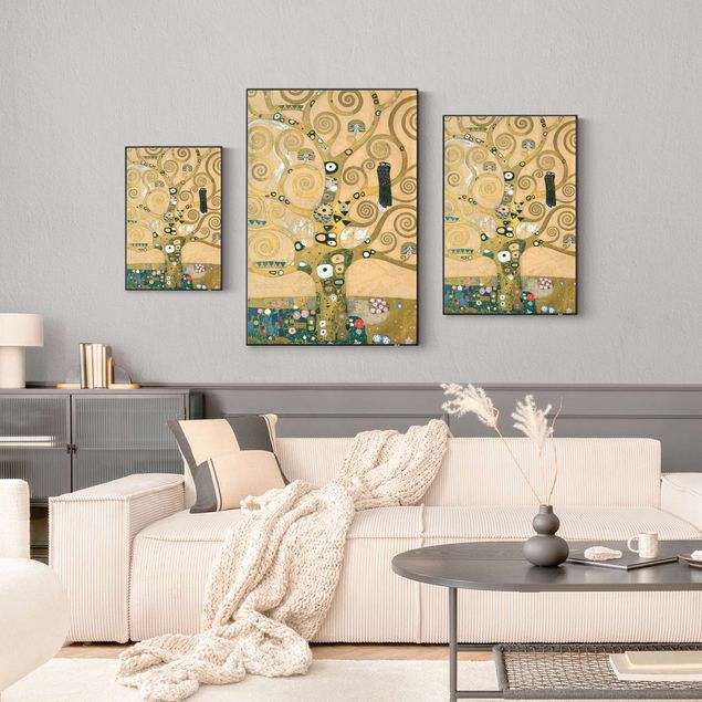 Wandbilder Kunstdruck Gustav Klimt - Der Lebensbaum