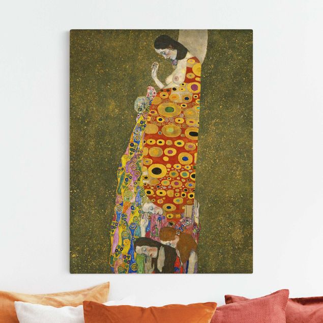 Wandbilder XXL Gustav Klimt - Die Hoffnung II