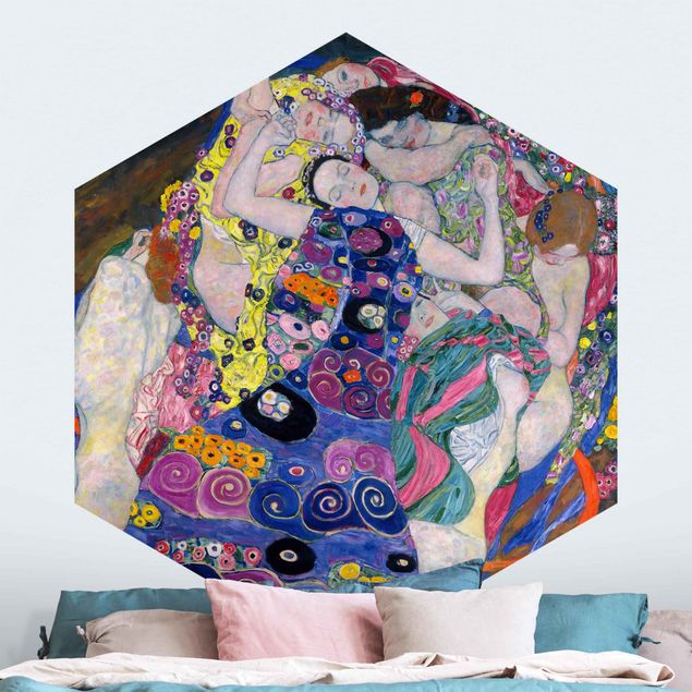 Moderne Tapeten Gustav Klimt - Die Jungfrau