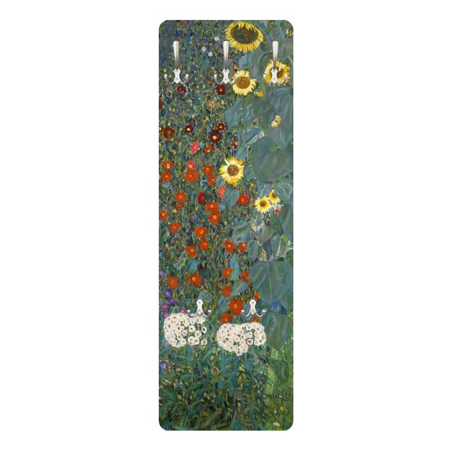 Kunstdrucke Gustav Klimt - Garten Sonnenblumen
