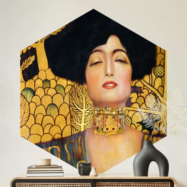 Retro Tapete Gustav Klimt - Judith I