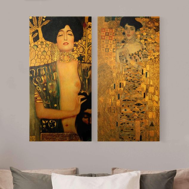 Bilder für die Wand Gustav Klimt - Judith und Adele