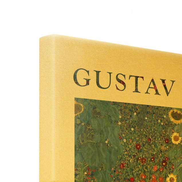 Klimt Bilder Gustav Klimt - Bauerngarten - Museumsedition