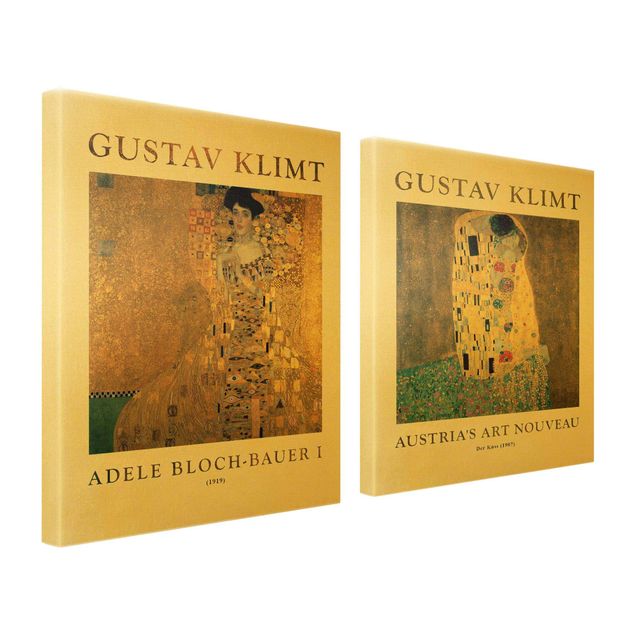 Wandbilder Kunstdruck Gustav Klimt - Museumseditionen