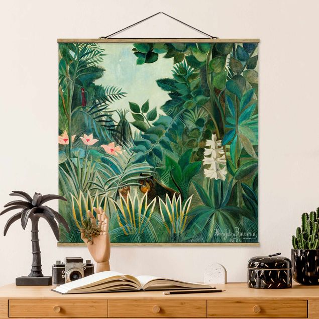 Wandbilder Henri Rousseau - Dschungel am Äquator