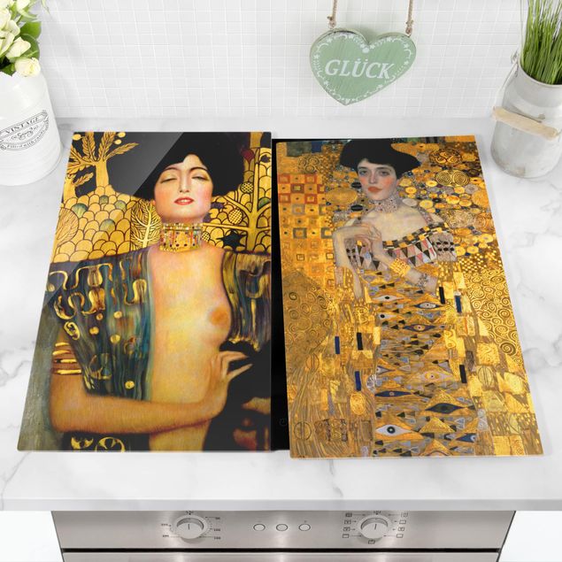 Klimt Gemälde Gustav Klimt - Judith und Adele