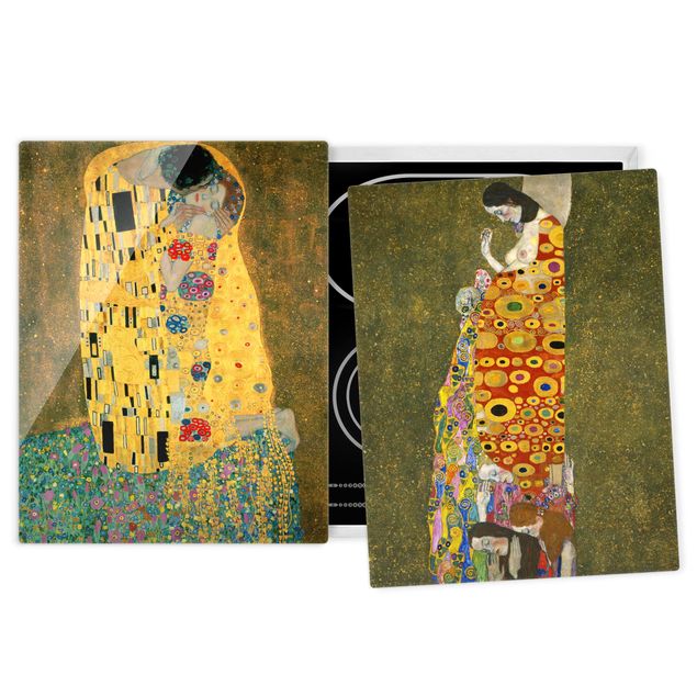Der Kuss Bild - Gustav Klimt Gustav Klimt - Kuss und Hoffnung