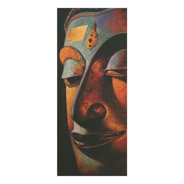 Moderne Holzbilder Bombay Buddha