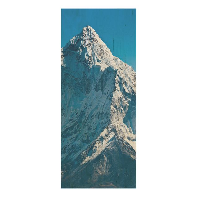 Moderne Holzbilder Der Himalaya