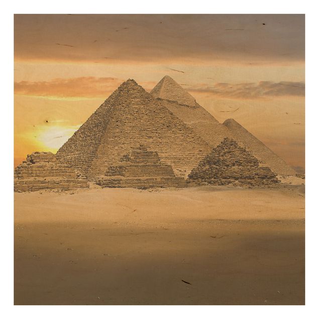 Moderne Holzbilder Dream of Egypt