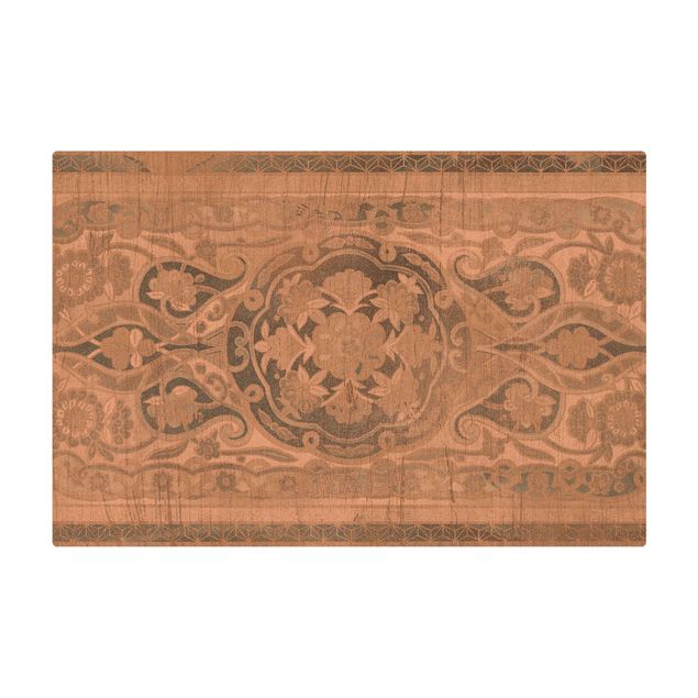 Teppich Esszimmer Holzpaneel Persisch Vintage IV