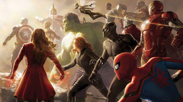 Moderne Tapeten Avengers Final Battle