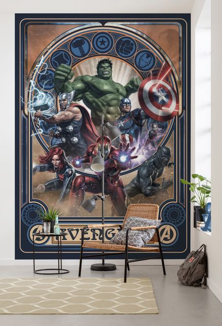 Design Tapete Avengers Ornament