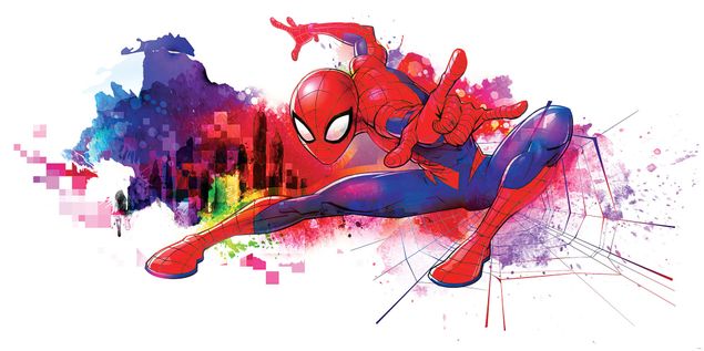 Graffiti Tapete Spider-Man Graffiti Art