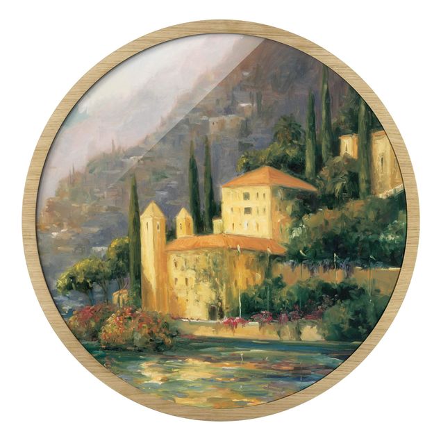 Wandbilder Italienische Landschaft - Landhaus