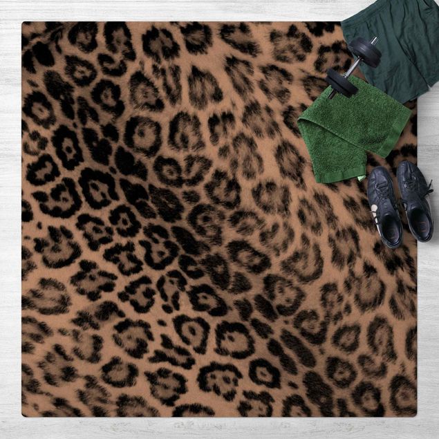 Teppiche Jaguar Skin Schwarz-Weiß