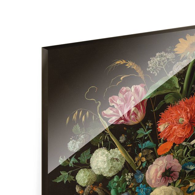 Schöne Wandbilder Jan Davidsz de Heem - Glasvase mit Blumen