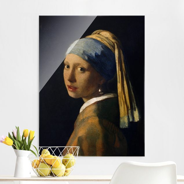 Bilder Barock Jan Vermeer van Delft - Das Mädchen mit dem Perlenohrgehänge