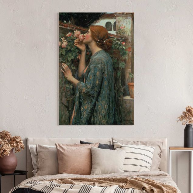 Wandbilder Kunstdruck John William Waterhouse - Die Seele der Rose