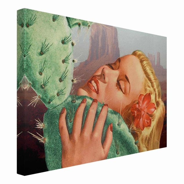 Wandbilder Kaktus-Liebe