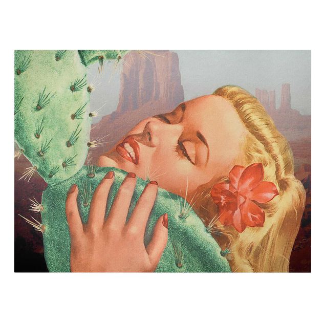 Leinwandbilder Kaktus-Liebe