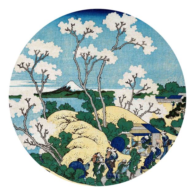 Fototapete Natur Katsushika Hokusai - Der Fuji von Gotenyama