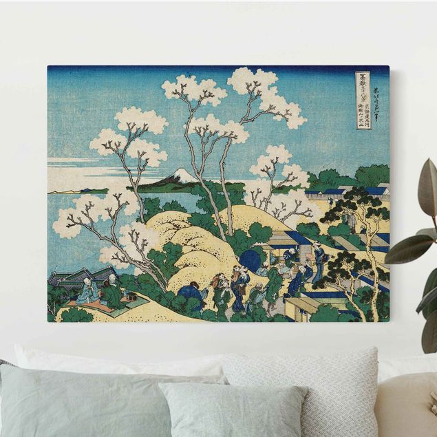 Wandbilder XXL Katsushika Hokusai - Der Fuji von Gotenyama